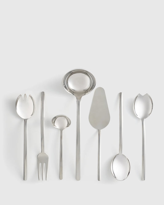 Due 7-Pc Serving Utensil Set by Mepra - One Size / Polished Stainless Steel