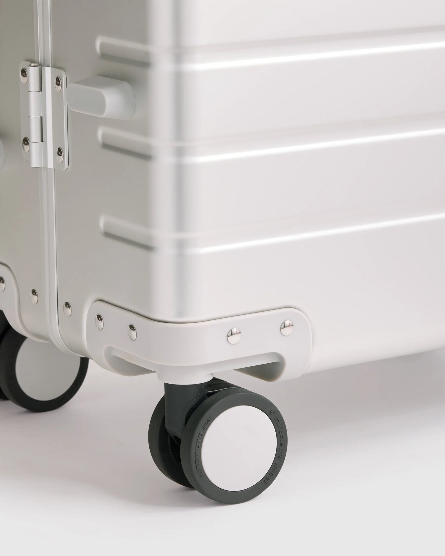 Aluminum Carry-On Suitcase - One Size / Black
