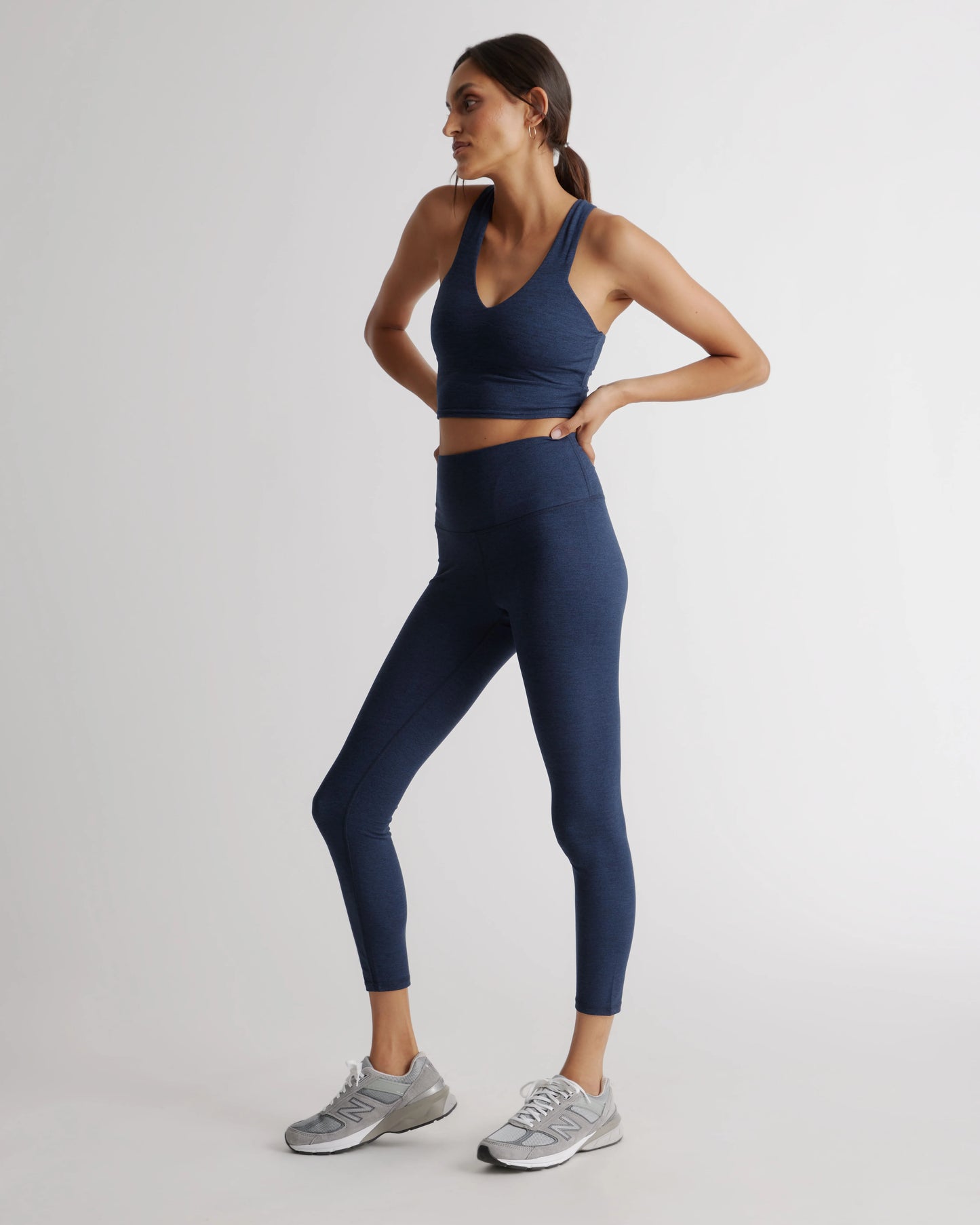 Ultra-Soft High-Rise Legging - XS / Heather Oatmeal