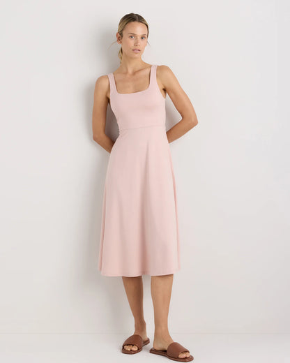 Flowknit Breeze Fit & Flare Dress - XS / Heather Green