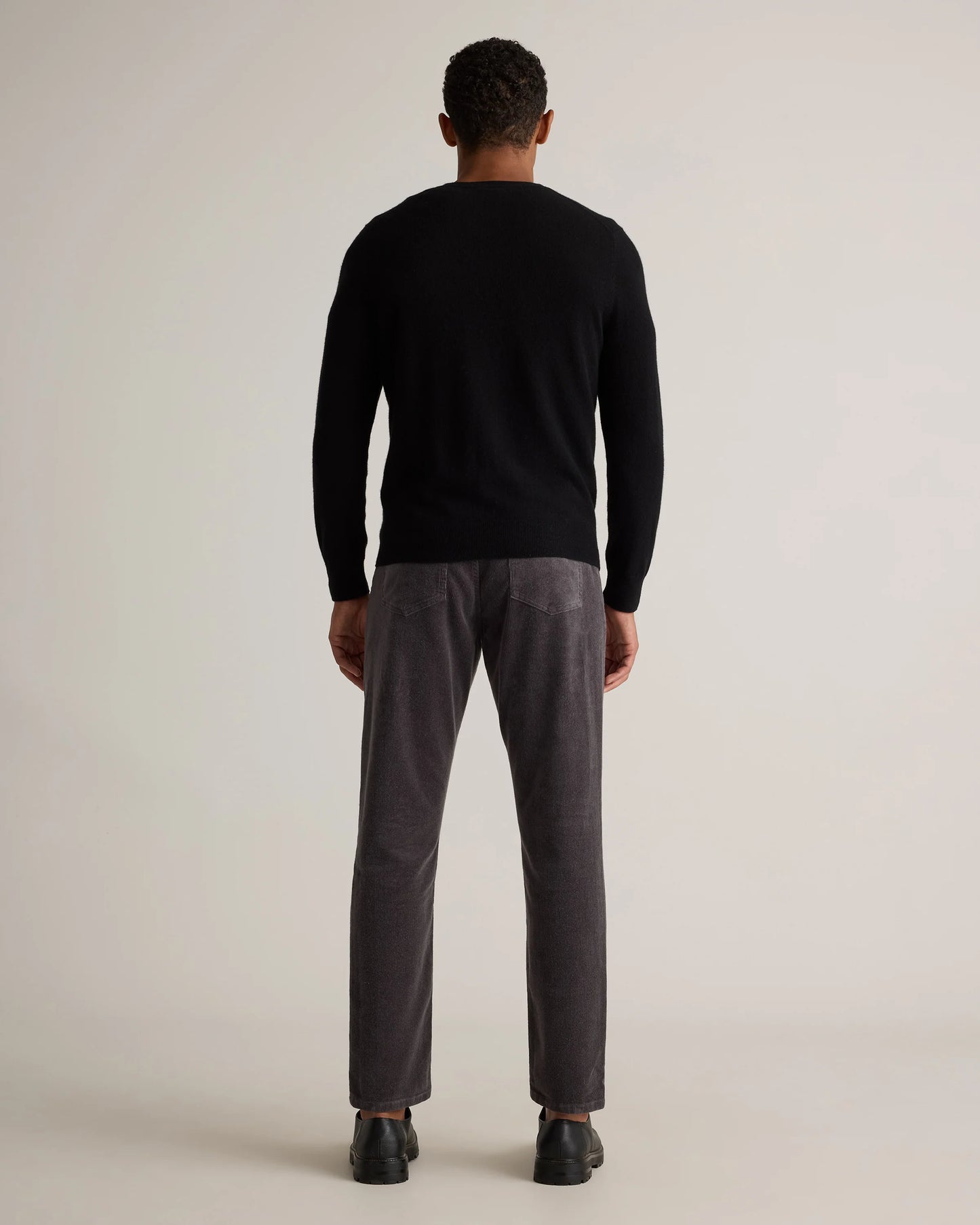 Mongolian Cashmere Cardigan Sweater - S / True Navy