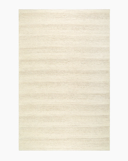 Rowan Handwoven Wool Rug - 5' x 8' / Sand