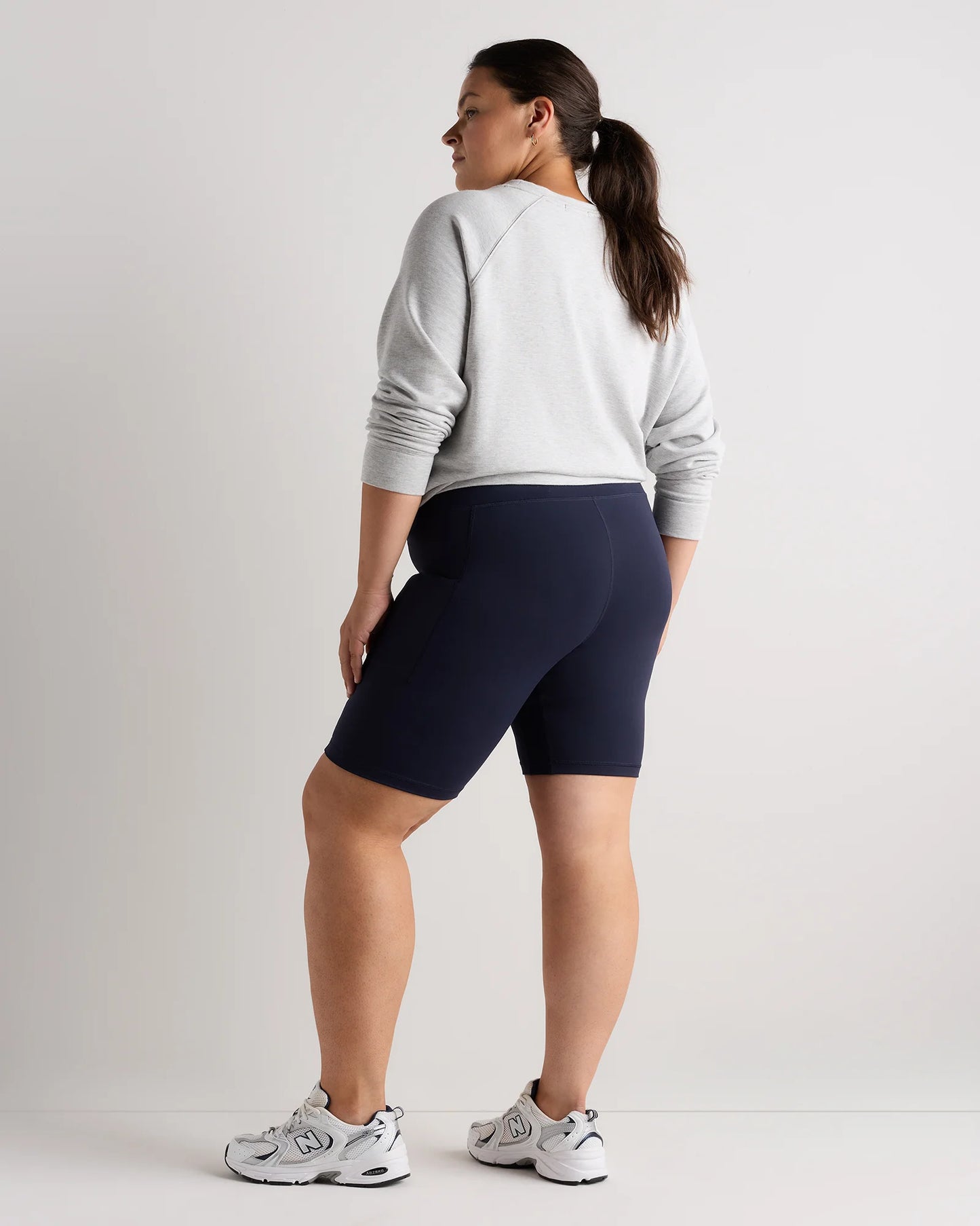 Ultra-Form Pocket Bike Short - 9" - 1X / Deep Navy