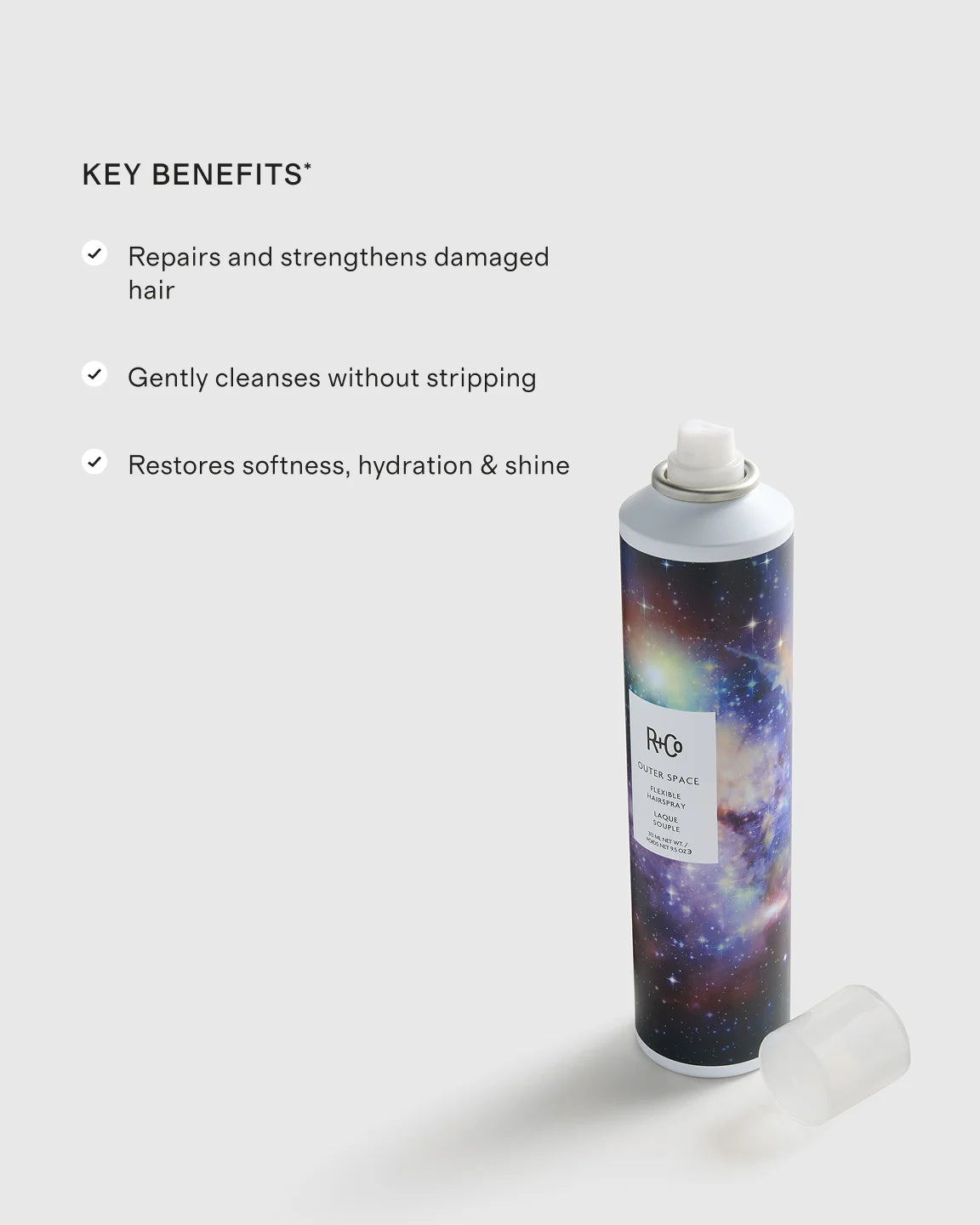 Outerspace Flexible Hairspray by R+Co - One Size / No Color