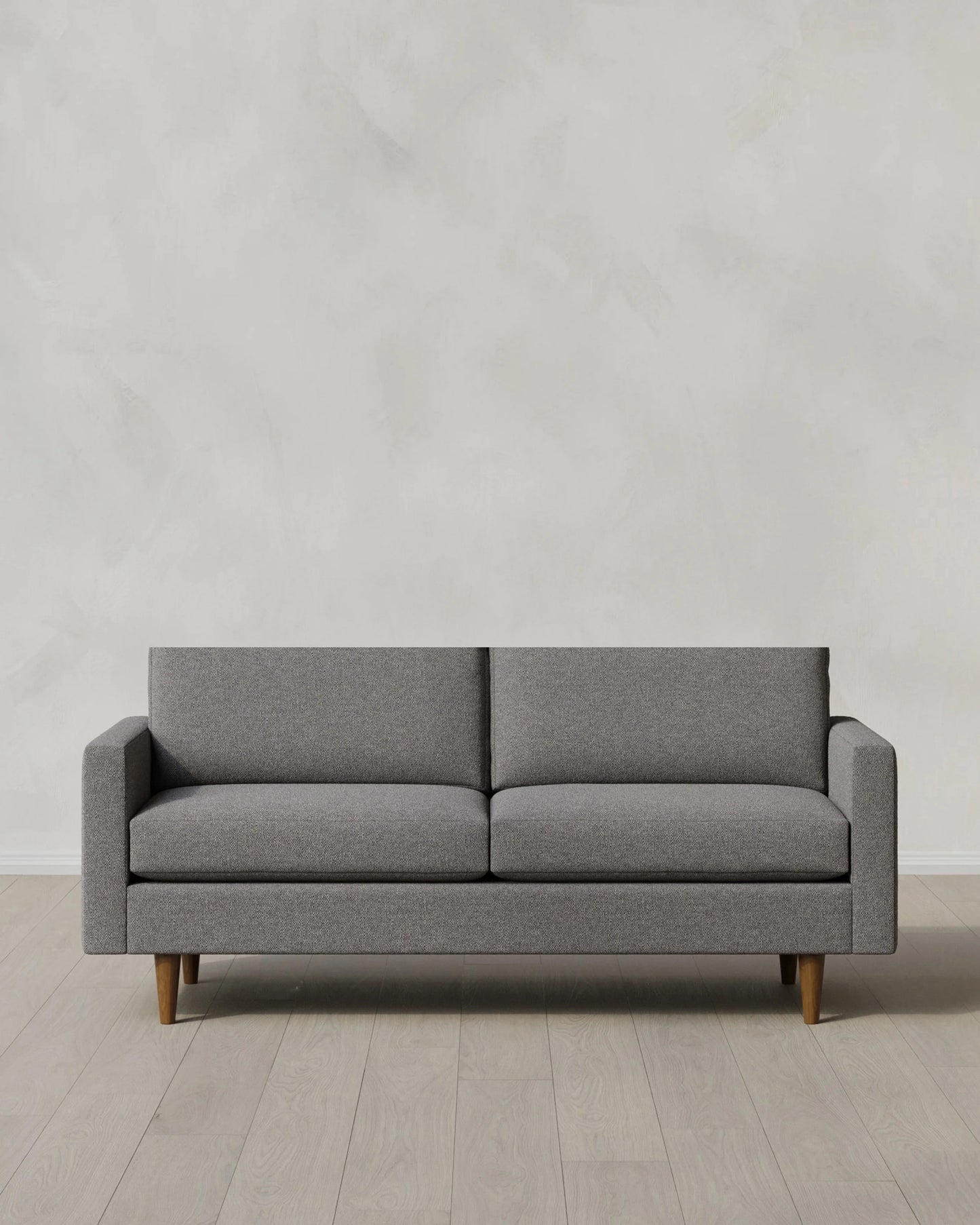 Atlas Midcentury Sofa in Performance Basketweave - 6ft / Navy