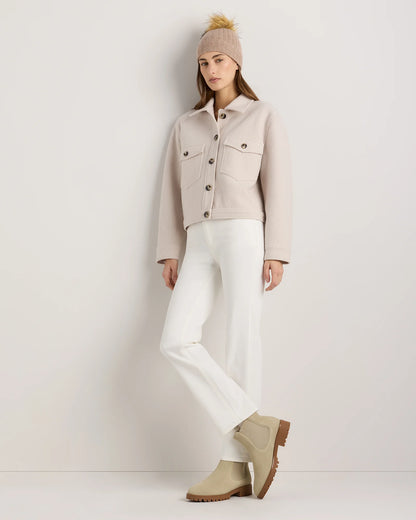 Italian Suede Lug Sole Chelsea Boot - 5 / Almond Suede