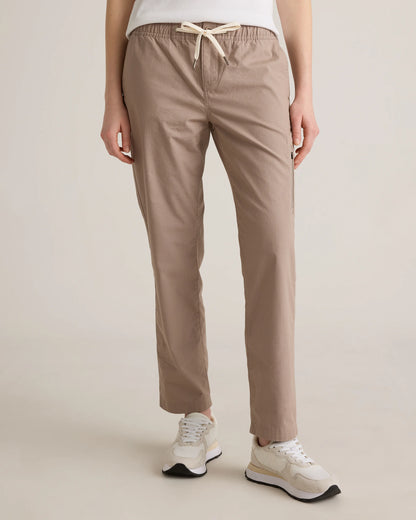 Organic Stretch Ripstop Straight Pants - XS / Steel