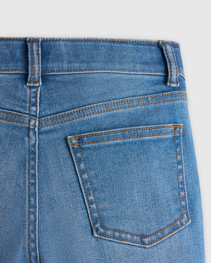 Girls Stretch Skinny Jeans - 6 / Medium Wash