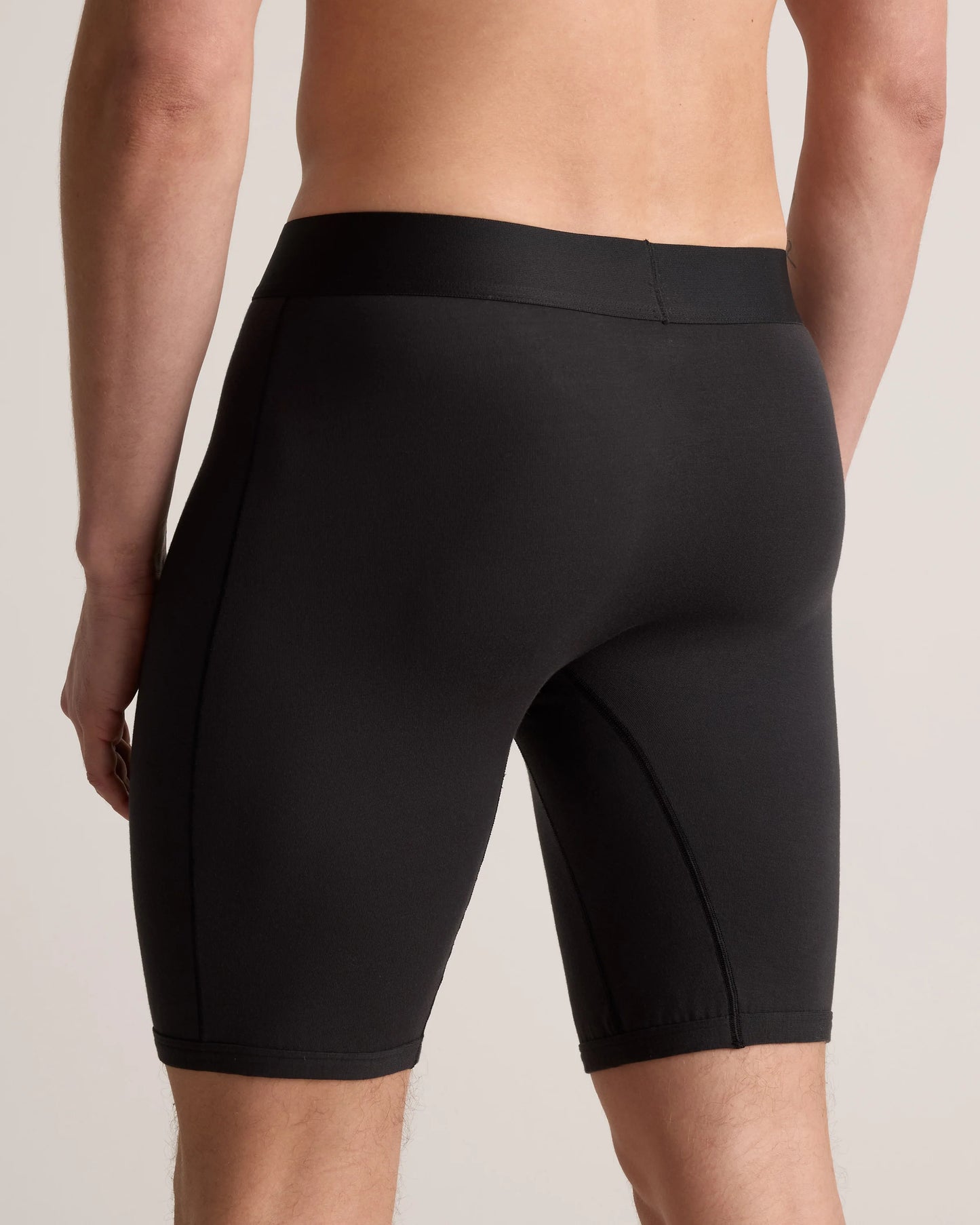 Micromodal 8" Boxer Brief (3-pack) - S / Black