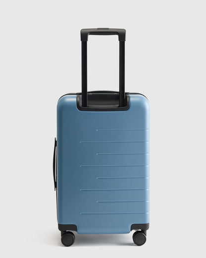 Expandable Small Carry-On Suitcase - One Size / Coastal Cobalt