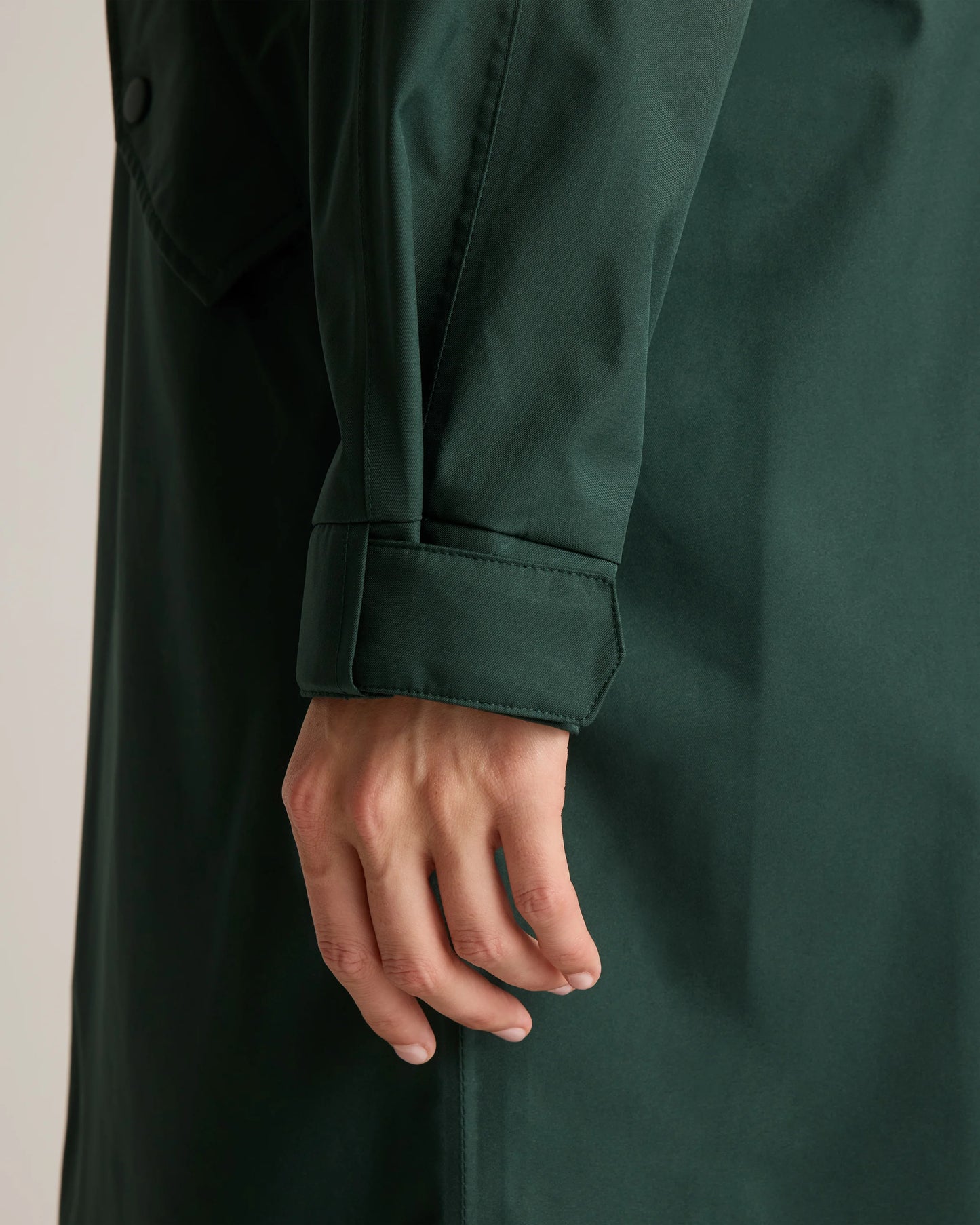 Weather Proof Rain Trench Coat - XS / Dark Spruce