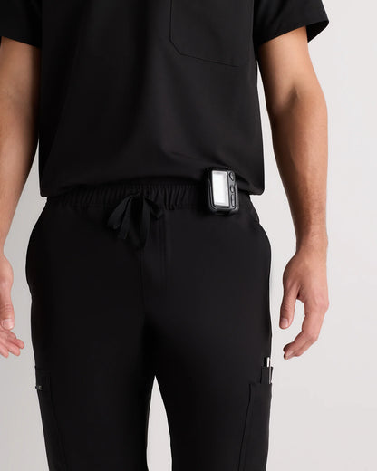 AeraFlex Scrub Joggers - S / Bold Black