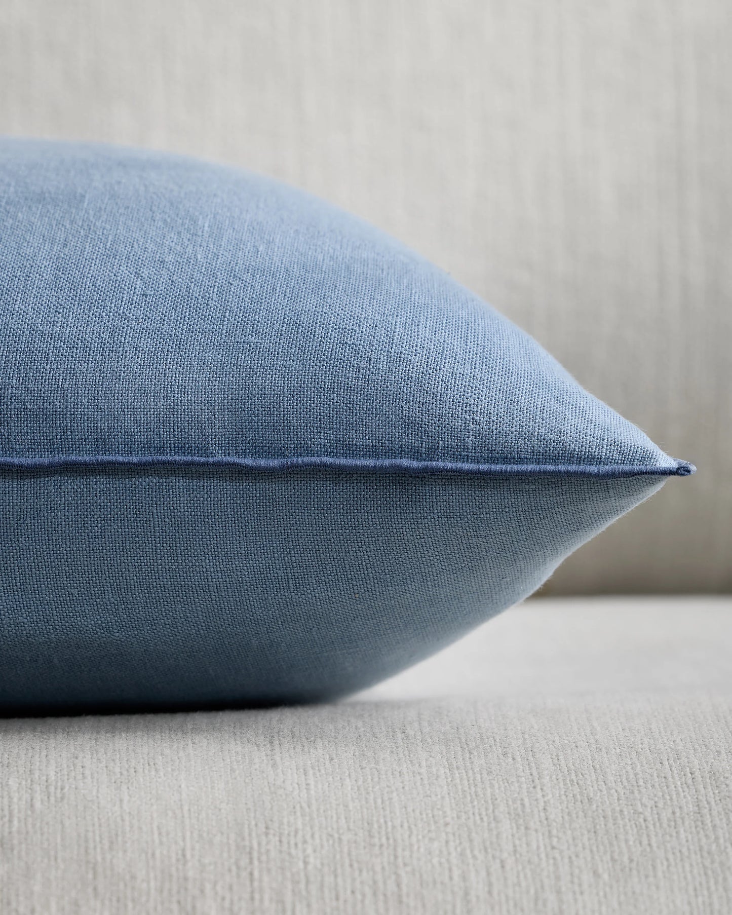 Contrast European Linen Pillow Cover - 12x20 / Sage/Pine