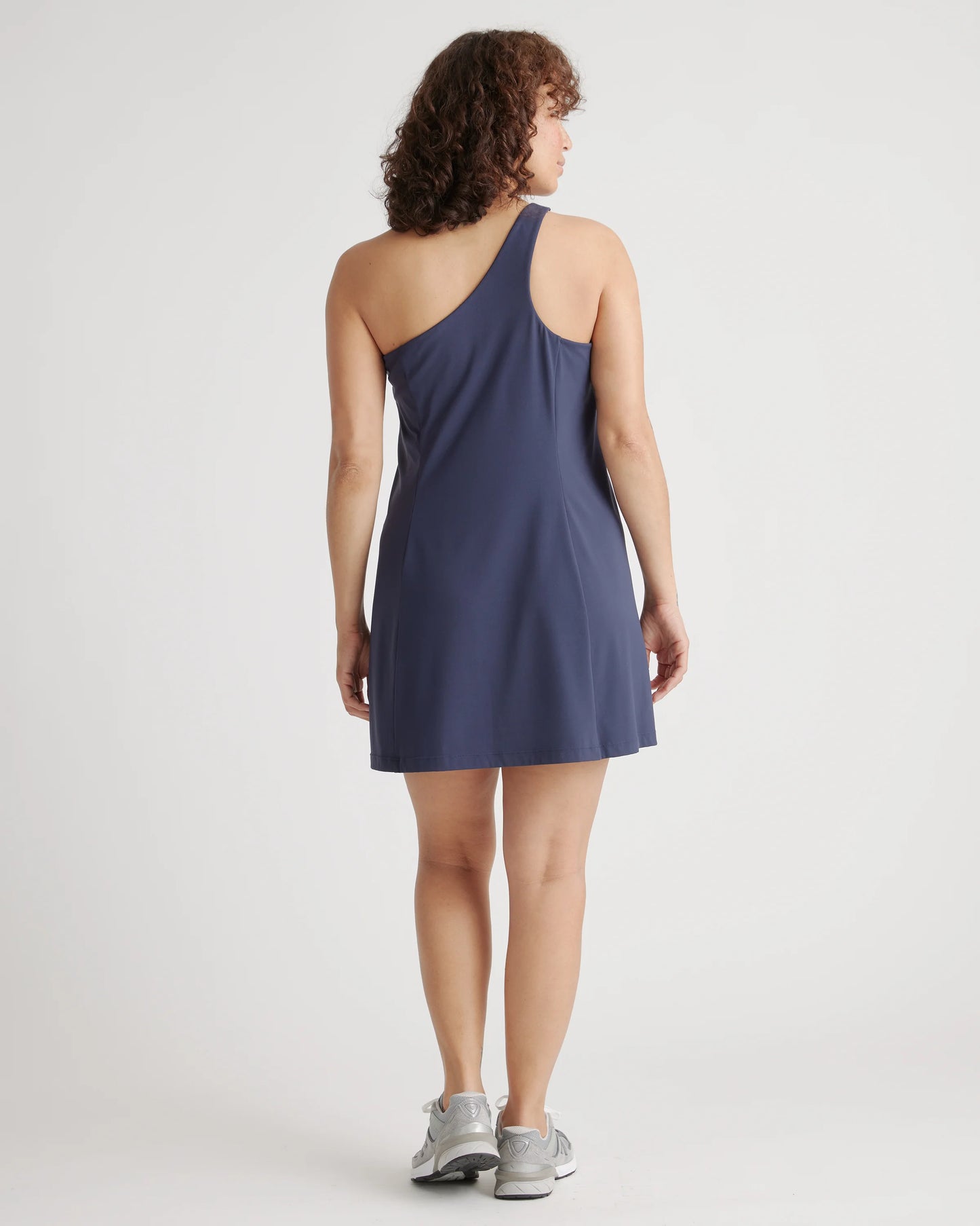 Ultra-Form One-Shoulder Active Dress - XS / Plum
