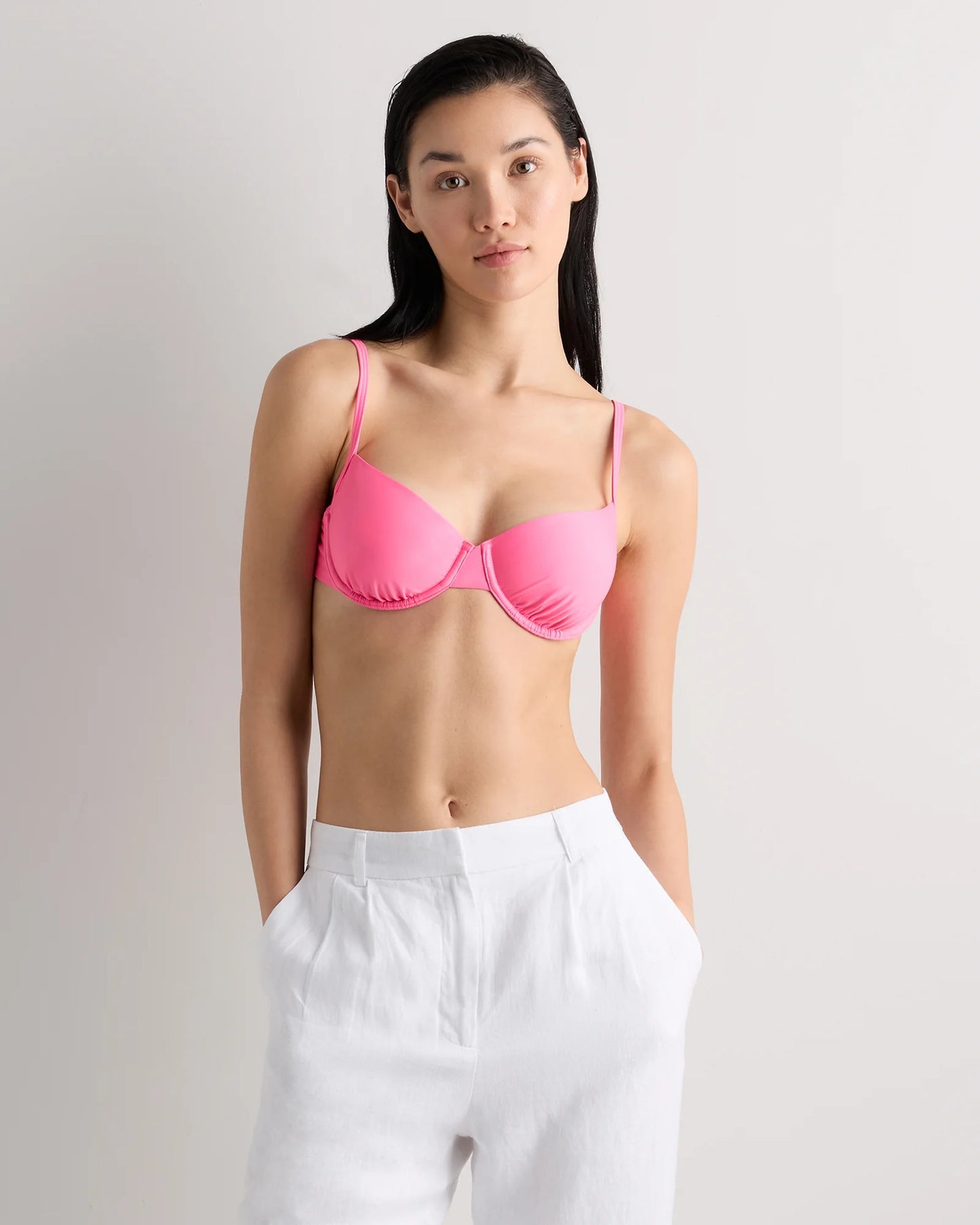 Italian Demi Bikini Top - XS / Deep Navy
