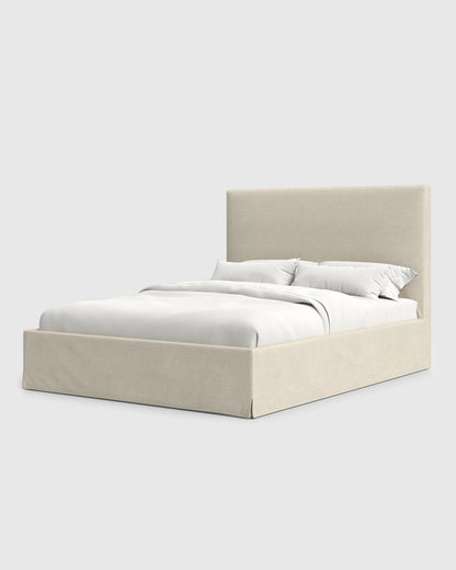 Slipcover Bed in 100% Linen - Full / Flax
