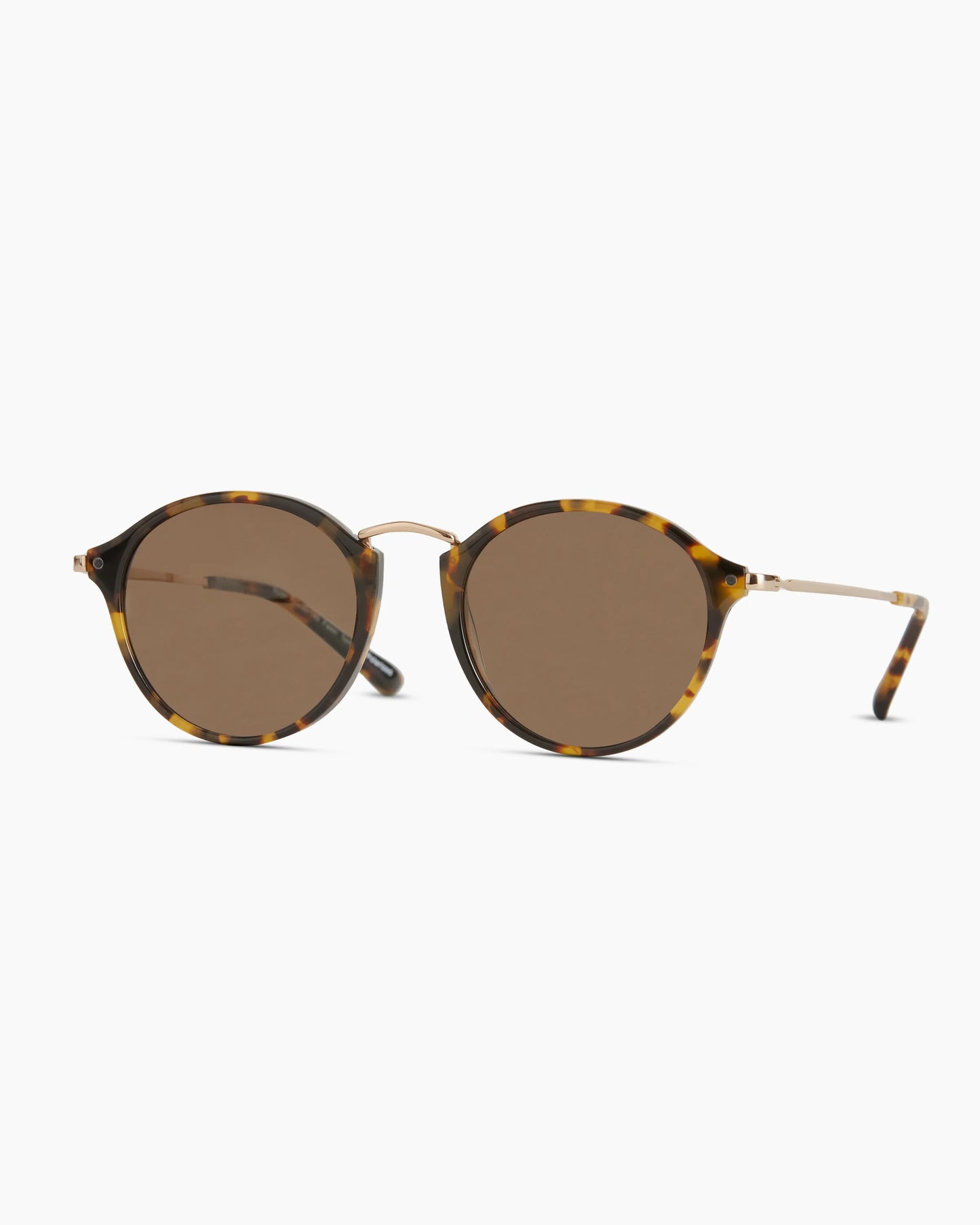 Ryder Polarized Acetate Sunglasses - One Size / Fawn Tortoise with Brown lens