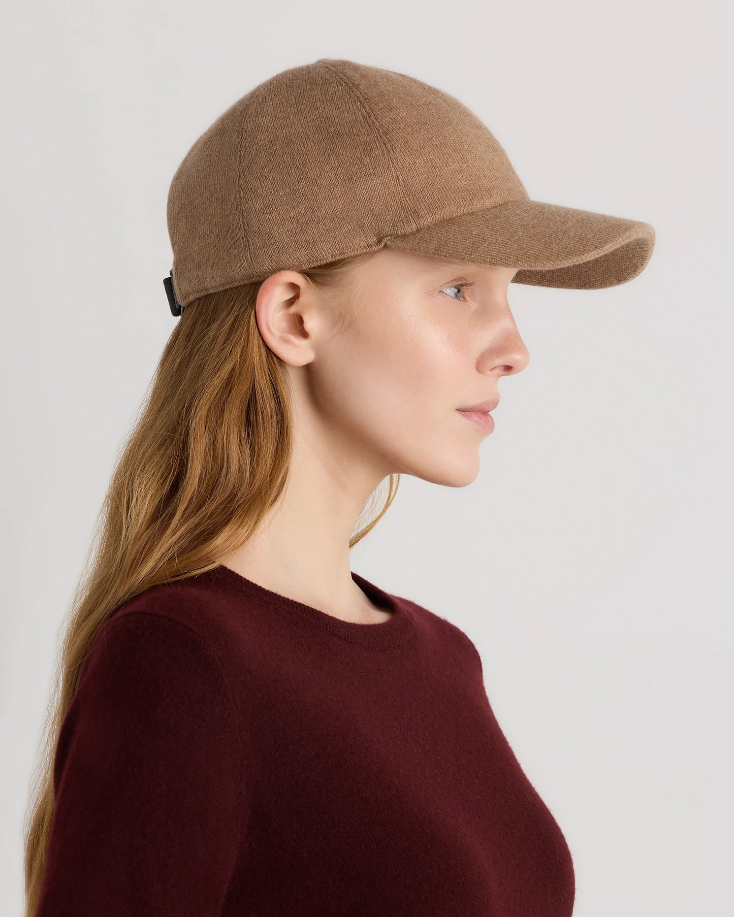 Cashmere Baseball Cap - XS/S / Black