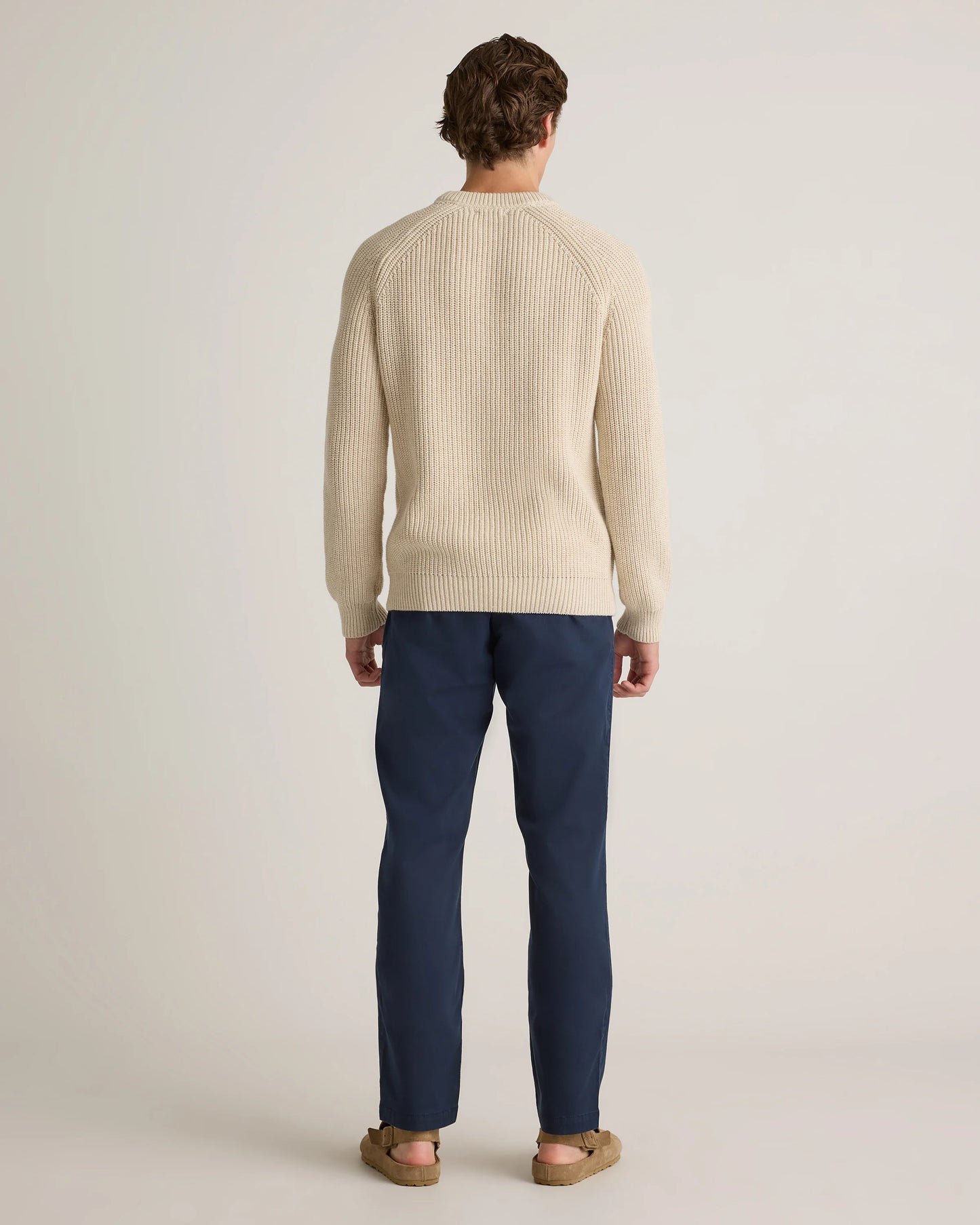 Cotton Chino Drawstring Pants - S / Admiral