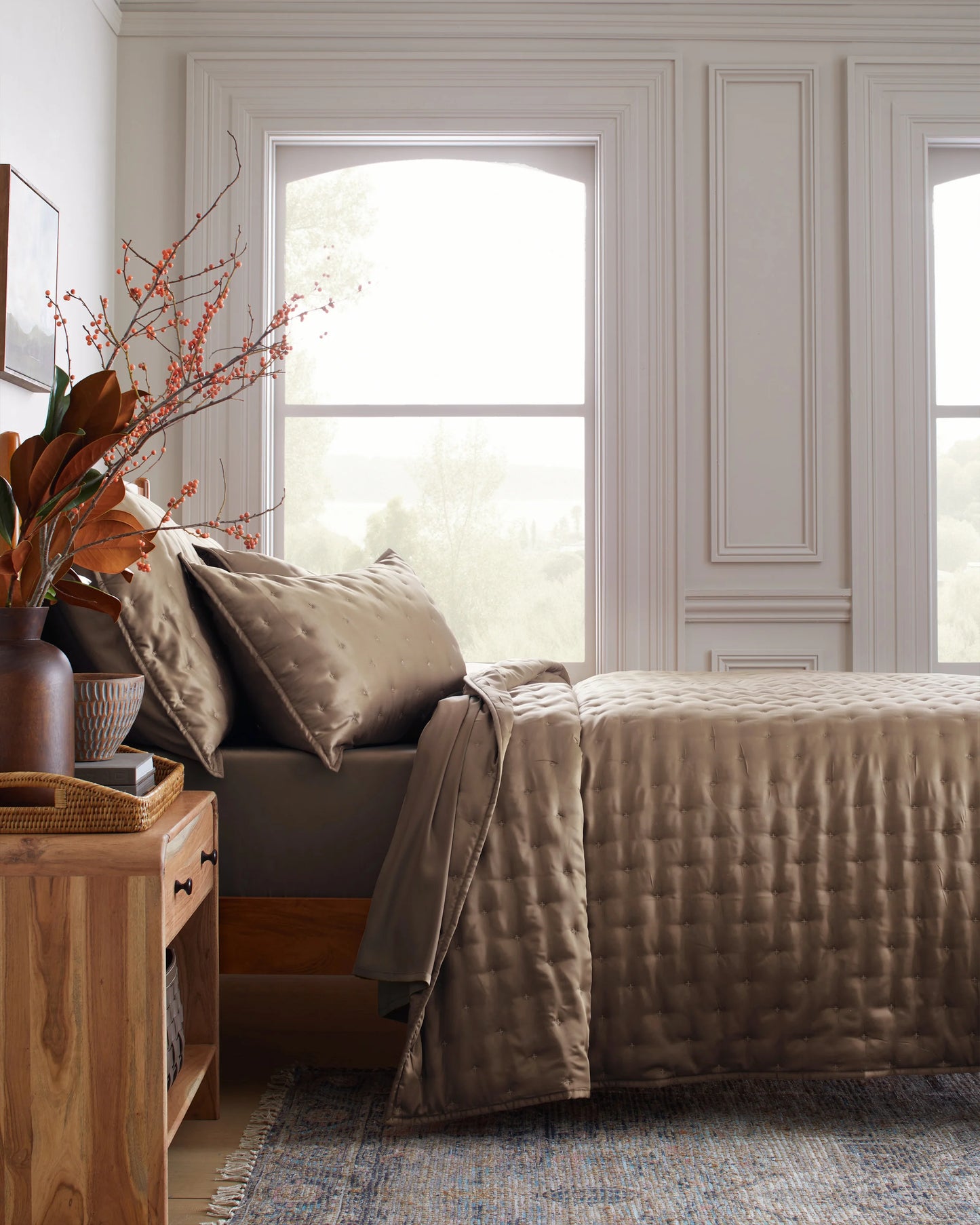 Bamboo Dream Quilt - Twin / Sage