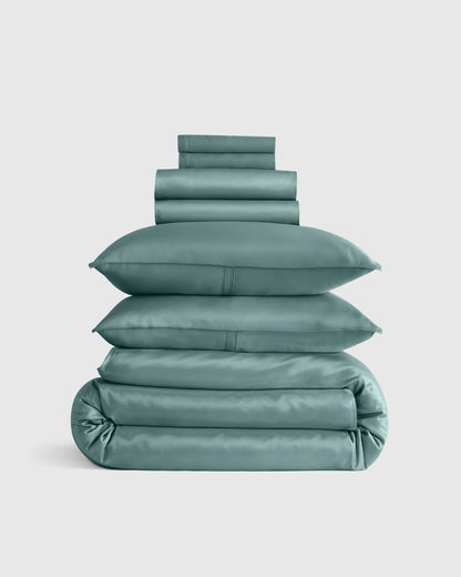 Bamboo Deluxe Bedding Bundle - Twin / Ocean