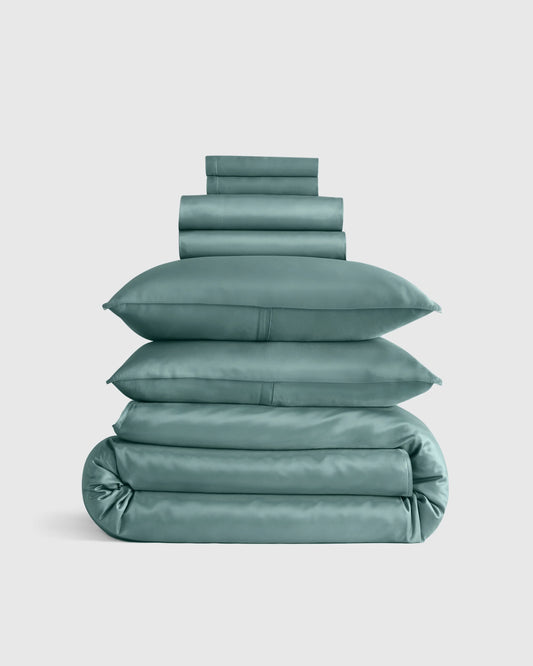 Bamboo Deluxe Bedding Bundle - Twin / Ocean