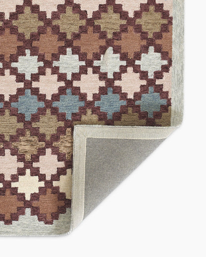 Leah Hand-Tufted Wool Rug - 5' x 8' / Multi