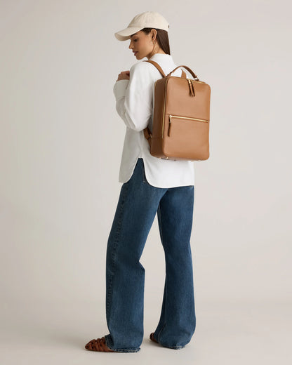 Marlow Laptop Backpack - One Size / Soft Ivory