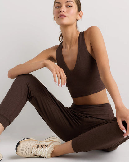 Ultra-Soft Mid-Rise Jogger - XS / Heather Charcoal