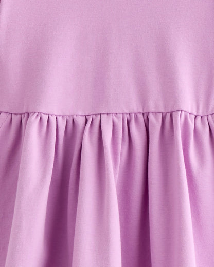 Organic Cotton Skater Dress - 3-6M / Animal Print