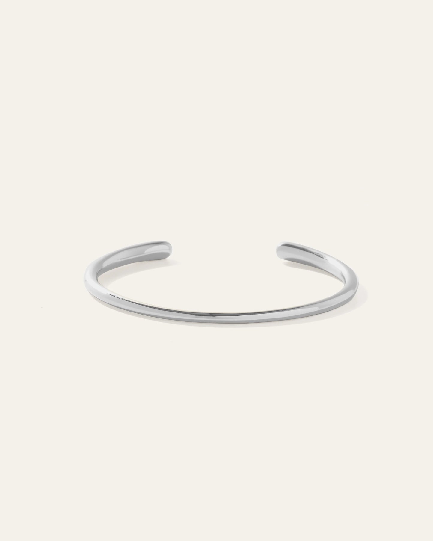 Open Contour Cuff Bracelet - One Size / Gold Vermeil