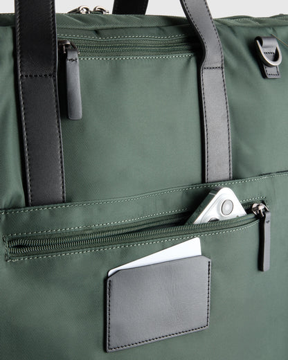 Voyage Nylon Garment Bag - One Size / Dark Green