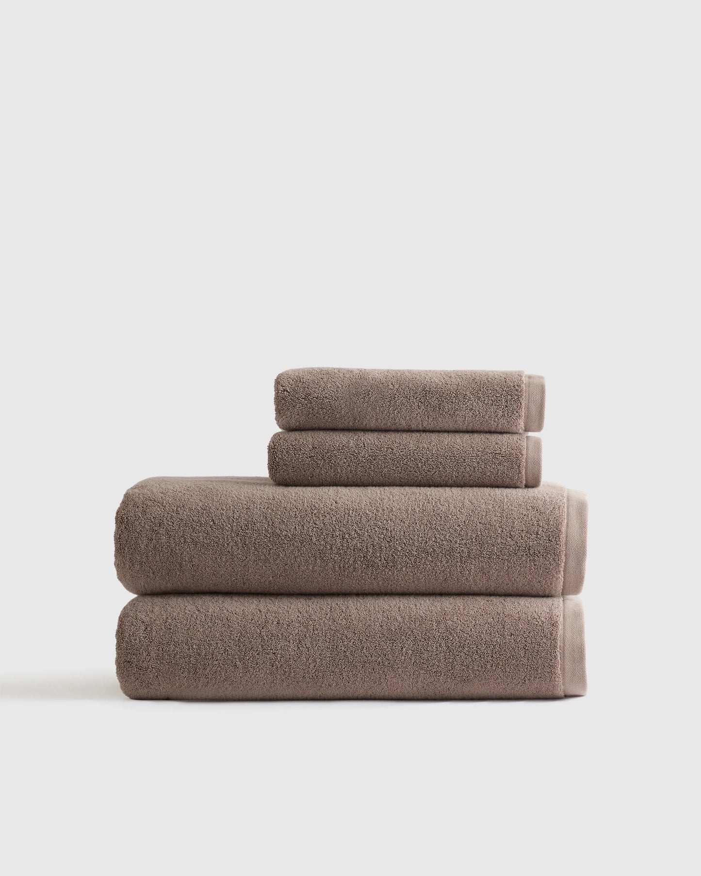 Plush Organic Turkish Cotton Bath Sheet Bundle (4 pieces) - One Size / White