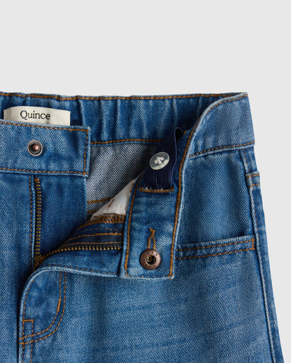 Boys Baggy Jeans - 6 / Medium Wash