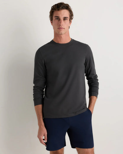 Studio Performance Long Sleeve Tee - S / Black