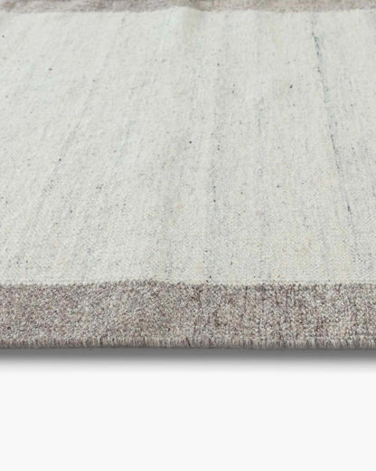 Sahara Flatweave Wool Rug - 2' x 3' / Charcoal