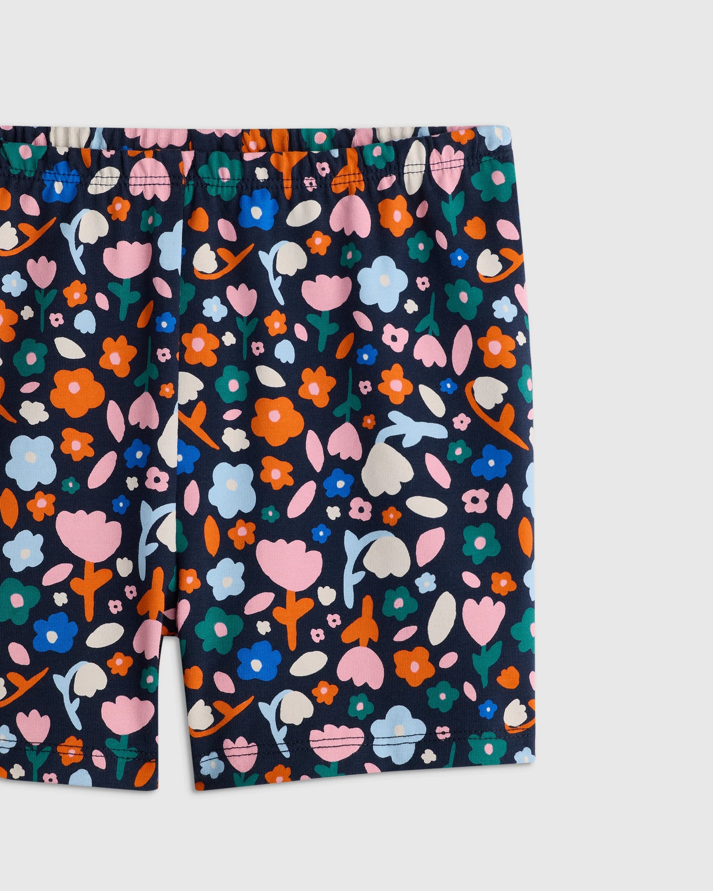 Organic Cotton Cartwheel Shorts - 6 / Soft Rose