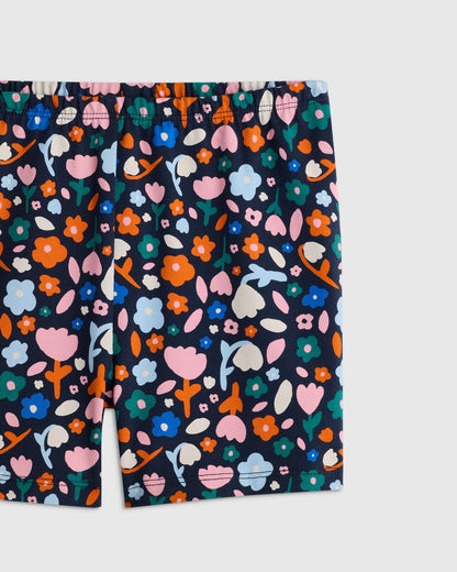 Organic Cotton Cartwheel Shorts - 6 / Soft Rose