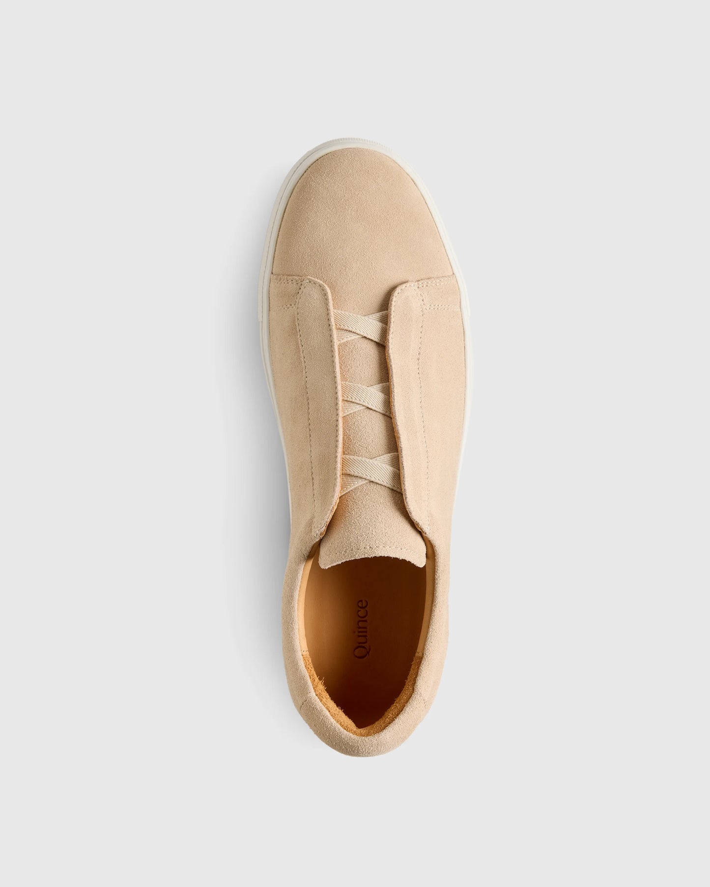 Italian Suede Tailored Sneaker - 7 / Fog