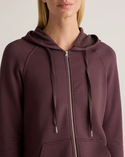 SuperSoft Fleece Full-Zip Hoodie - XS / Smoked Thyme Green