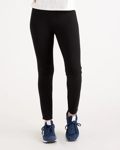 Ultra-Stretch Ponte Skinny Pants - XS / Black
