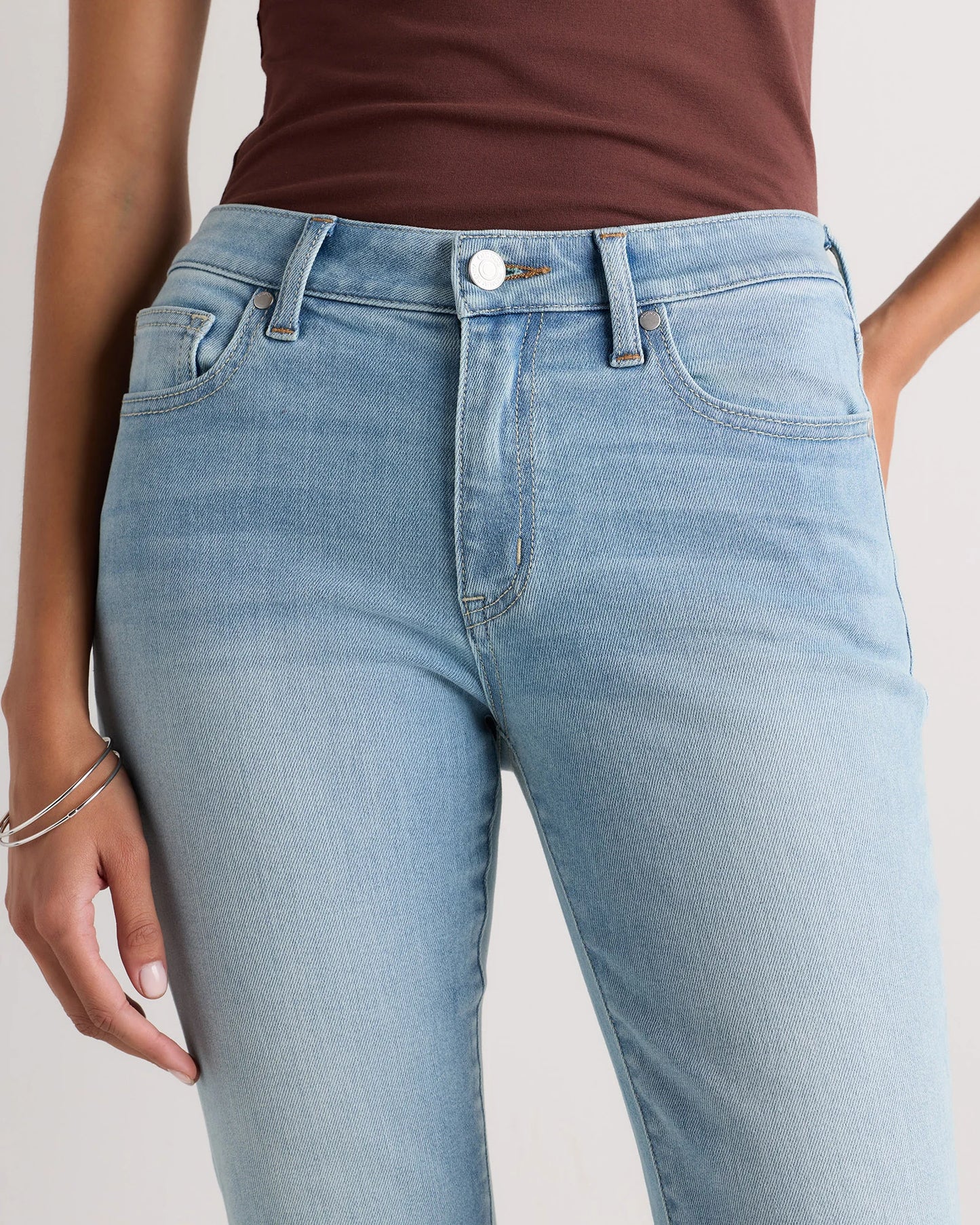 Luna Stretch Flare Jeans - 24 / Black