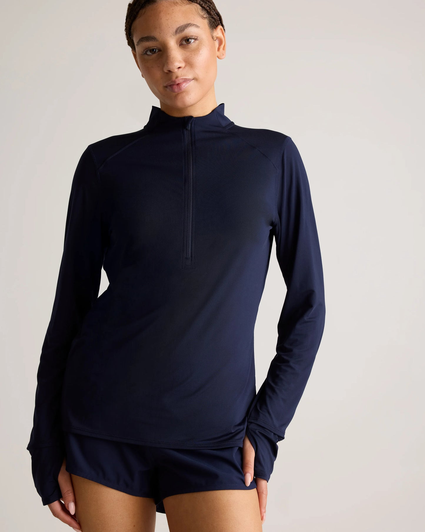 Race Day Half-Zip Pullover - XS / Big Sur Green
