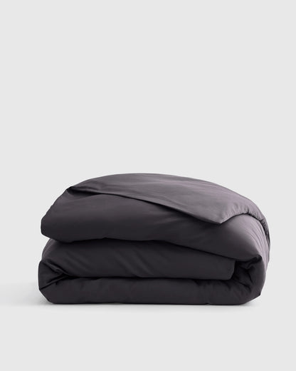 Luxury Organic Sateen Duvet Cover - Twin / Ivory