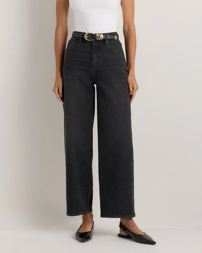 Bella Stretch Barrel Jeans - 24 / Cool Blue