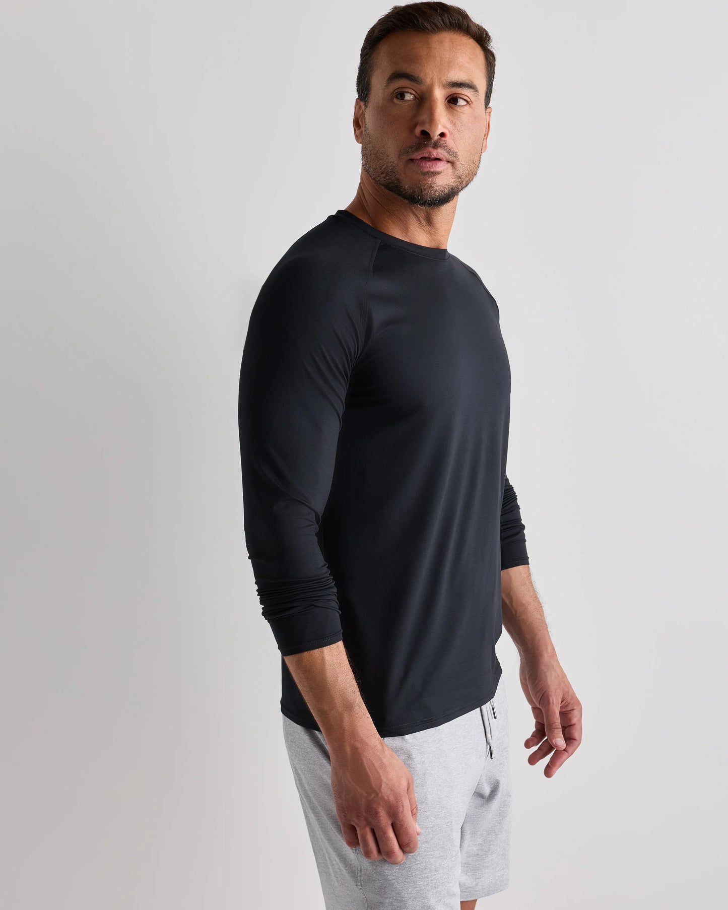 Flowknit Breeze Performance Long Sleeve Tee - XS / Heather Grey