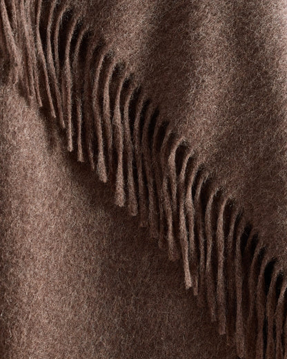 Mongolian Cashmere Throw - 50x60 / Heather Grey