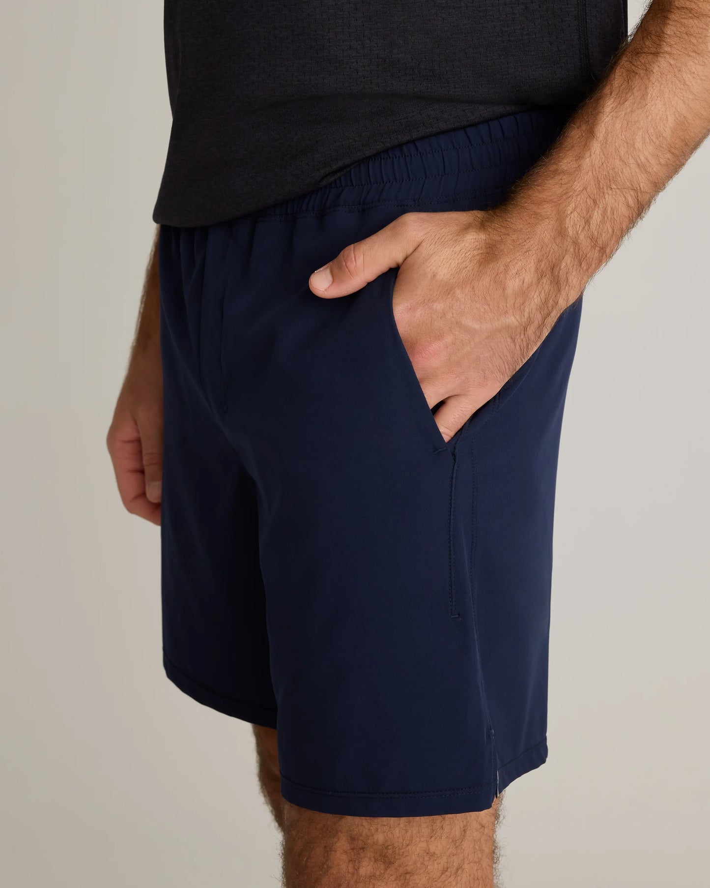 Classic Unlined Run Shorts - 7" - S / Deep Navy