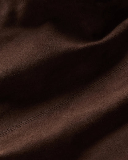 100% Suede Blazer - XS / Espresso Brown