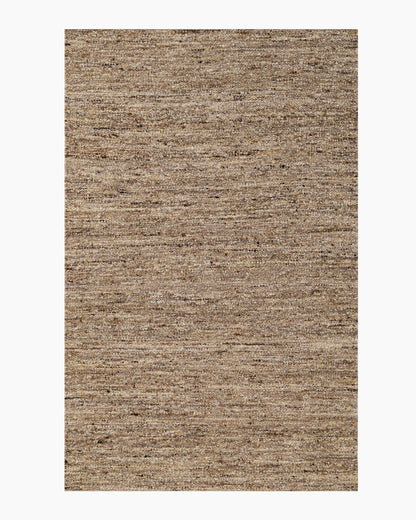 Liam Handwoven Wool Boucle Rug - 5' x 8' / Brown